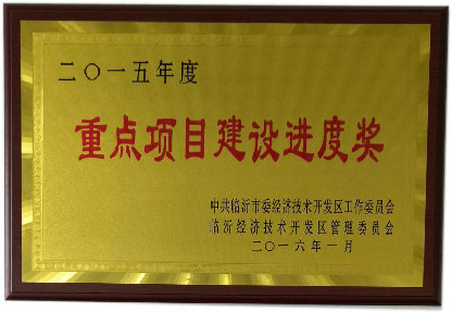 經(jīng)濟技術(shù)開(kāi)發(fā)區重點(diǎn)項目建設進(jìn)度獎
